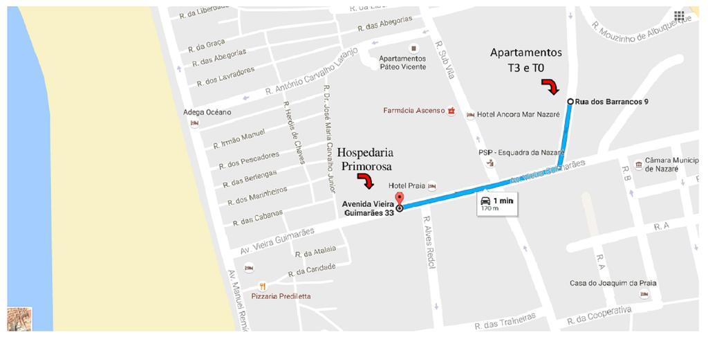 Hospedaria A Primorosa Nazaré Kültér fotó
